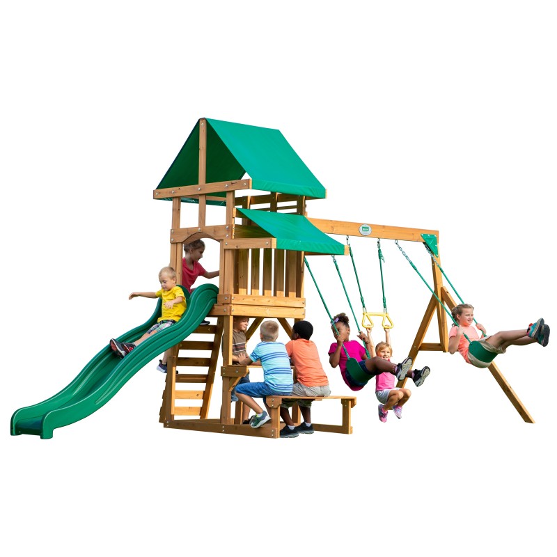 Backyard Discovery Belmont Drewniany Plac Zabaw 6w1 + Stolik gratis!