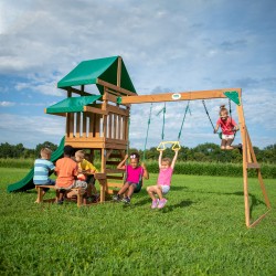 Backyard Discovery Belmont Drewniany Plac Zabaw 6w1 + Stolik gratis!