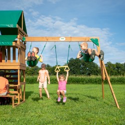 Backyard Discovery Belmont Drewniany Plac Zabaw 6w1 + Stolik gratis!