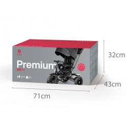 Qplay Rowerek Trójkołowy Premium Black