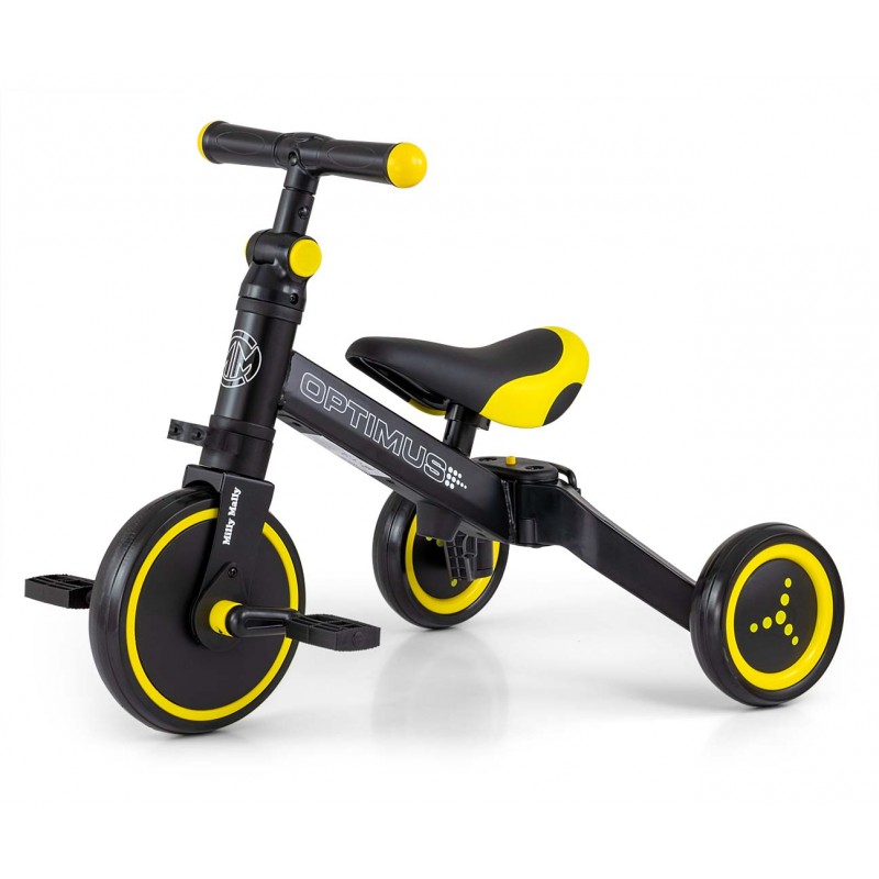 Rowerek 3w1 Optimus Black