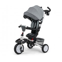 Rowerek Trójkołowy Stanley Rubber Grey