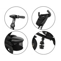 Qplay Rowerek Trójkołowy Premium Black