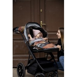 Śpiworek do wózka 0-18 miesięcy Premium Uni – Black
