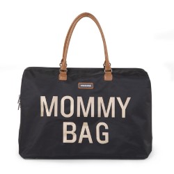 Childhome Torba Mommy Bag Czarno-Złota