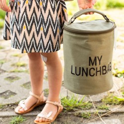 Childhome Śniadaniówka My Lunchbag Kanwas Khaki