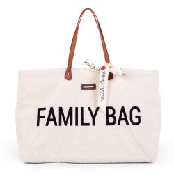 Childhome Torba Family Bag Teddy Bear White (Limited Edition)