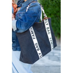 Childhome Torba Family Bag Signature Czarna