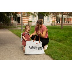 Childhome Torba Family Bag Kanwas Szara