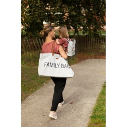 Childhome Torba Family Bag Kanwas Szara