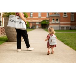 Childhome Torba Family Bag Kanwas Szara