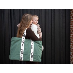 Childhome Torba Family Bag Signature Zielona