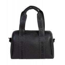 Childhome Torba do wózka Mommy Club Vegan Leather Black