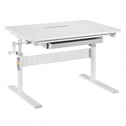 Dziecięce biurko regulowane białe XD SPE-X102W 80x60 cm