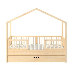 Łóżko Domek 160x80 sosna - Dream Nest Pine Bellamy