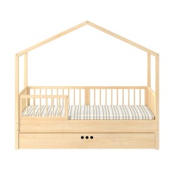 Łóżko Domek 160x80 sosna - Dream Nest Pine Bellamy