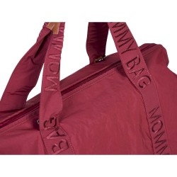 Childhome Torba Mommy Bag Signature Urban Burgundy