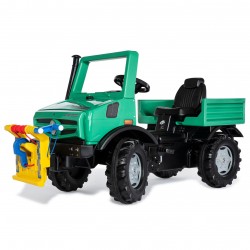 Rolly Toys RollyUnimog Forst  Mercedes-Benz  Wyciągarka - Ciężarówka Samochód na Pedały