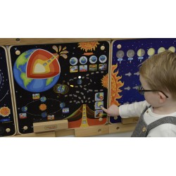 MASTERKIDZ Tablica Edukacyjna Ziemia Montessori