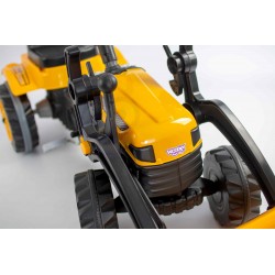 WOOPIE Traktor Na Pedały Farmer MaxTrac Classic Łyżka Spychacz