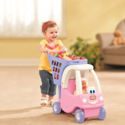 Wózek na zakupy dla dzieci Cozy Coupe  Little Tikes różowy