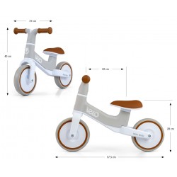 Milly Mally Rowerek Biegowy Velo Brown