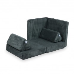 Mini Sofa Modułowa dla dzieci Montessori Comfort - Sztruks Grafit