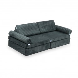 Mini Sofa Modułowa dla dzieci Montessori Comfort - Sztruks Grafit