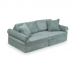 Mini Sofa Modułowa dla dzieci Montessori Comfort - Jasna mięta