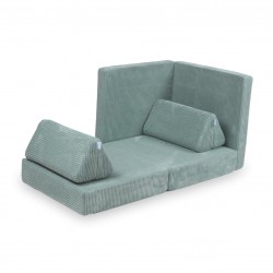 Mini Sofa Modułowa dla dzieci Montessori Comfort - Jasna mięta