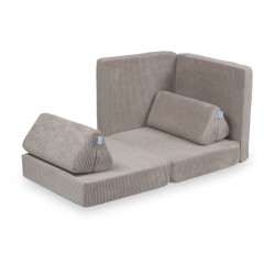 Mini Sofa Modułowa dla dzieci Montessori Comfort - Jasna róż