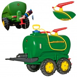 Rolly Toys rollyTanker John Deere cysterna dwuosiowa + pompka