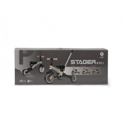 Qplay Rowerek Trójkołowy Stager 3w1 Green
