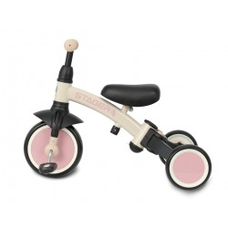 Qplay Rowerek Trójkołowy Stager 3w1 Pink