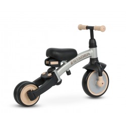 Qplay Rowerek Trójkołowy Stager 3w1 Silver