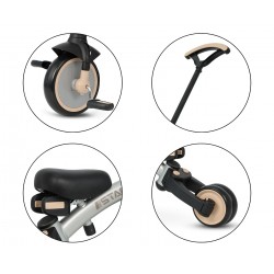Qplay Rowerek Trójkołowy Stager 3w1 Silver