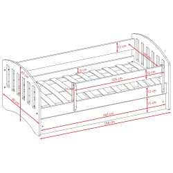 łóżko dziecięce classic