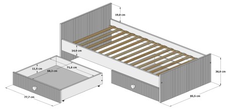 lozko-loft-biale-dzieciece-160x80-wymiary