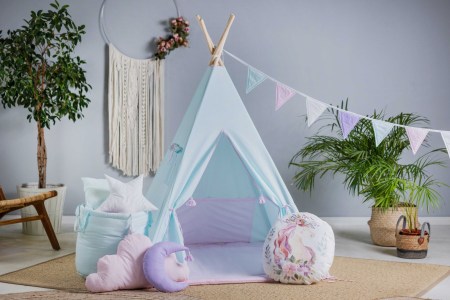 namiot tipi dla dzieci liliowy sen